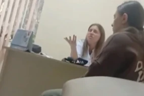 Xəstə ilə kobud rəftar edən həkimə TÖHMƏT VERİLDİ - VİDEO