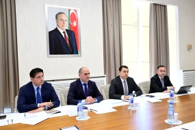 Mədəniyyət naziri Xızı şəhərində vətəndaşları qəbul etdi - FOTOLAR