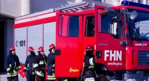 Sumqayıtda yaşayış binasında YANĞIN