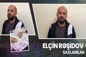 Oğurladığı pulla xaricə istirahətə gedən şəxs tutuldu