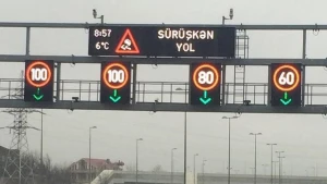 Bu yolda sürət həddi endirildi - Sürücülərin nəzərinə