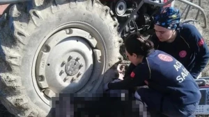 DƏHŞƏT! Yaşlı adam traktorun altında can verdi