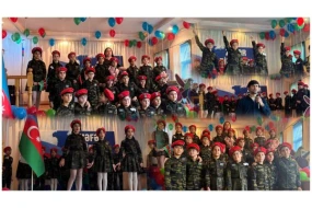 “Ankara Məktəbi\" Məktəb Liseyində Zəfər Gününə həsr olunan tədbir keçirildi - Fotolar