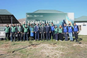 Kəlbəcərdə “Zəfərin izi ilə yaşıl gələcəyə” aksiyası keçirildi - FOTOLAR