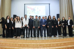 ADU-da Zəfər Gününün 5 illiyi qeyd olundu - Fotolar