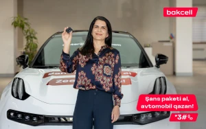Bakcell abunəçisi 1 AZN-lə lüks avtomobil sahibi oldu