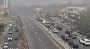 Bakıda bu yollarda sıxlıq var - SİYAHI