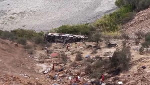 Peruda qorxunc qəza - 37 ölü