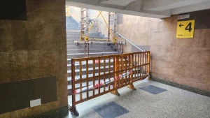 Bakıda bu metro stansiyasının çıxışı bağlandı - FOTO