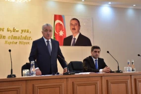 Qaxın yeni icra başçısı kollektivə təqdim olundu - FOTO