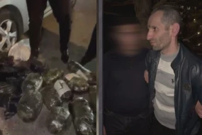 Suraxanıda narkokuryerdən 10 kq marixuana aşkarlandı