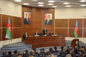 Nizami rayonunda müşavirə keçirildi - Fotolar