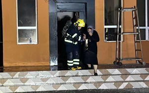 Yanğında xəsarət alanlardan 2-si evə buraxıldı