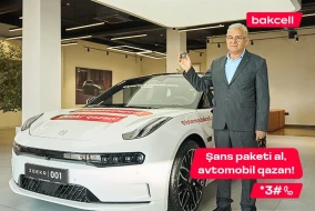 “Bakcell”in lotereyasında 7-ci lüks avtomobil uduldu&nbsp;
