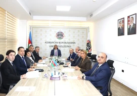 Vəkillər Kollegiyası Rəyasət Heyətinin növbəti iclası keçirildi - Fotolar