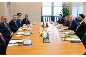 Xələf Xələfov Ərdoğanın baş müşaviri ilə görüşdü