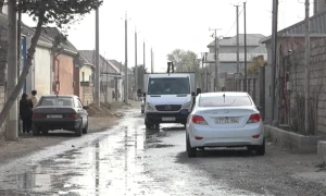 Məmmədli kənd sakinləri qrunt sularına çarə tapa bilmir - VİDEO