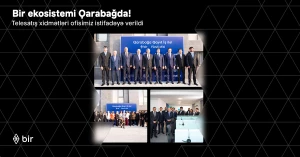 Bir ekosistemindən Qarabağda daha bir təşəbbüs - m10 və MilliÖn telesatış xidmətləri üçün yeni ofis açıldı