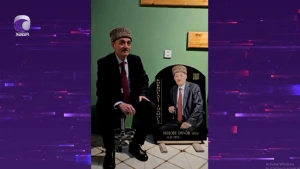 Sağ ikən özünə “QR kod”lu başdaşı düzəltdirdi - VİDEO