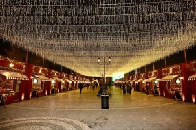 Bulvarda qış əyləncəsi - VİDEO