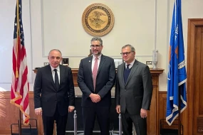 Baş prokuror ABŞ-də rəsmi səfərdə olub - FOTOLAR