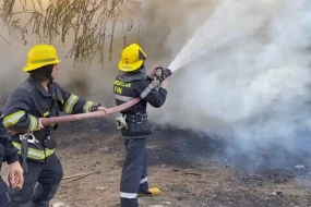 Bakıda maşın yandı - Sürücü öldü