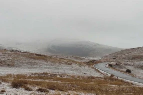 Azərbaycanda bu əraziyə qar yağdı