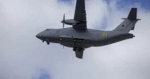 Rusiya hərbi yük təyyarəsi qəzaya uğradı