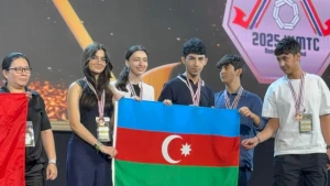 Azərbaycanlı şagirdlər Dünya Riyaziyyat çempionatında üçüncü oldular - Fotolar