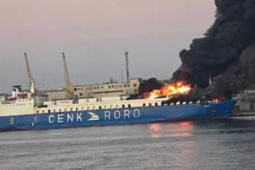 Türkiyə gəmisi Rusiyanın raket hücumuna məruz qaldi