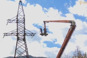 Xocavəndin elektrik şəbəkəsi yenilənir - VİDEO