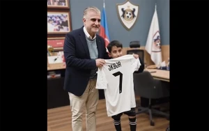 Tahir Gözel Əkbərlə görüşdü