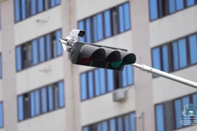 Bakıda ilk dəfə \"ağıllı svetoforlar\" quraşdırıldı - VİDEO