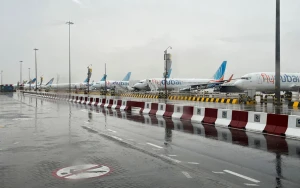 Dubay aeroportunda 200-dən çox reys gecikdi