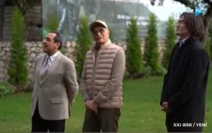 Polad Bülbüloğlu oğlu ilə Şuşadakı bağında - VİDEO