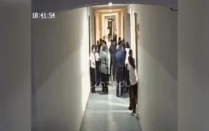 Boğazında çörək qalan şagirdi belə xilas etdilər - ANBAAN GÖRÜNTÜLƏR