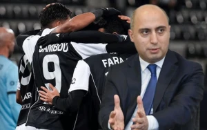 Emin Əmrullayev futbola baxmaq üçün Yevlaxa getdi - FOTO