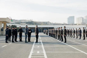 Vilayət Eyvazov sıra baxışı keçirdi - FOTO/VİDEO