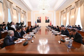 Azərbaycan-Türkiyə Birgə Hökumətlərarası Komissiyasının iclası oldu - FOTO