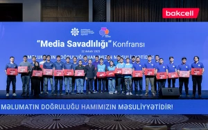 Bakcell-in innovasiya tərəfdaşlığı ilə “Media Savadlılığı” Konfransı baş tutub
