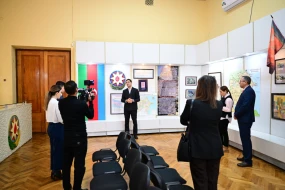 “Konstitusiya və Suverenlik İli” münasibətilə muzeylərə mediatur təşkil olundu - FOTO