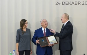 \"Balaca Heydər artıq böyüyüb, iki oğlu var\" - Sakinlərlə səmimi söhət