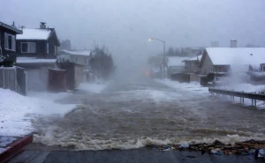 Kaliforniyada 72 saat yağış yağdı - ABŞ-də rekord