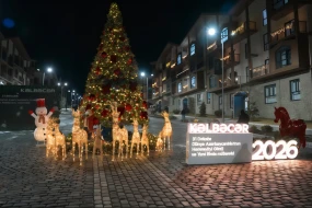Kəlbəcərdə 32 il sonra ilk dəfə Yeni il tədbiri keçirilib - FOTOLAR