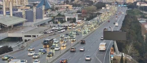 Bakının bu yollarında tıxac var