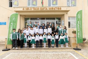 “Balaca Ekoloqlar” layihəsi davam edir - FOTOLAR