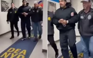 Əli qandallı Maduro hamının Yeni ilini təbrik etdi - VİDEO