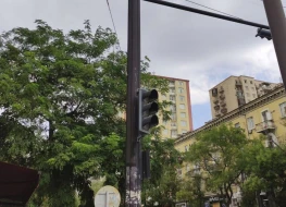 &nbsp; Paytaxtda yeni nəqliyyat və piyada işıqforları quraşdırıldı