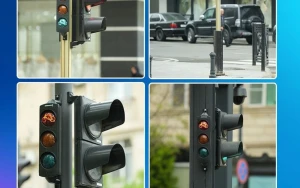 Bu yollarda svetoforlara velosiped bölməsi quraşdırıldı - VİDEO