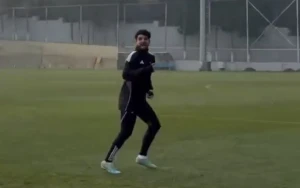 Kadi məşqlərə belə qayıtdı - VİDEO